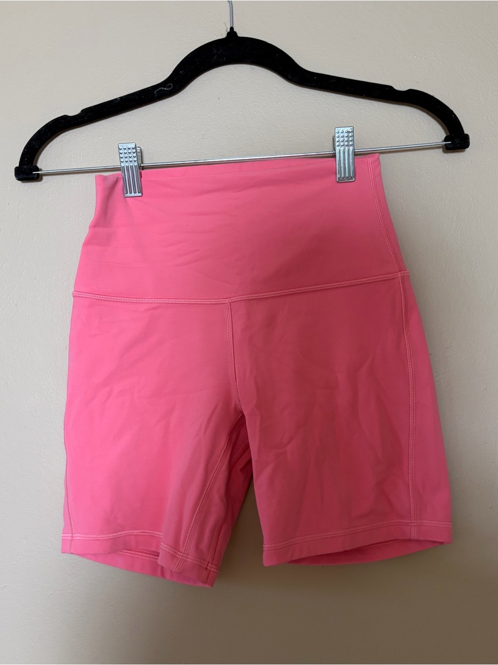 lululemon athletica High-Rise Pink Bike Shorts